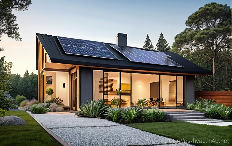 공조냉동기계와 스마트 HVAC 기술 - **Prompt:** "A sleek, modern living room bathed in soft, natural light, where a person aged 20-30, w... 공조냉동기계와 스마트 HVAC 기술 - **Prompt:** "A sleek, modern living room bathed in soft, natural light, where a person aged 20-30, w...