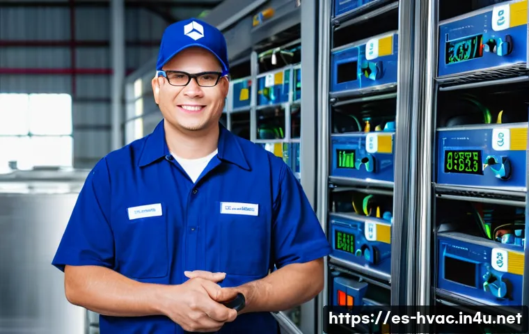 공조냉동기계기사 시험의 최신 기출문제 분석 - **Prompt 1: Advanced Refrigerant Handling**
"A highly skilled HVAC technician, appearing knowled...